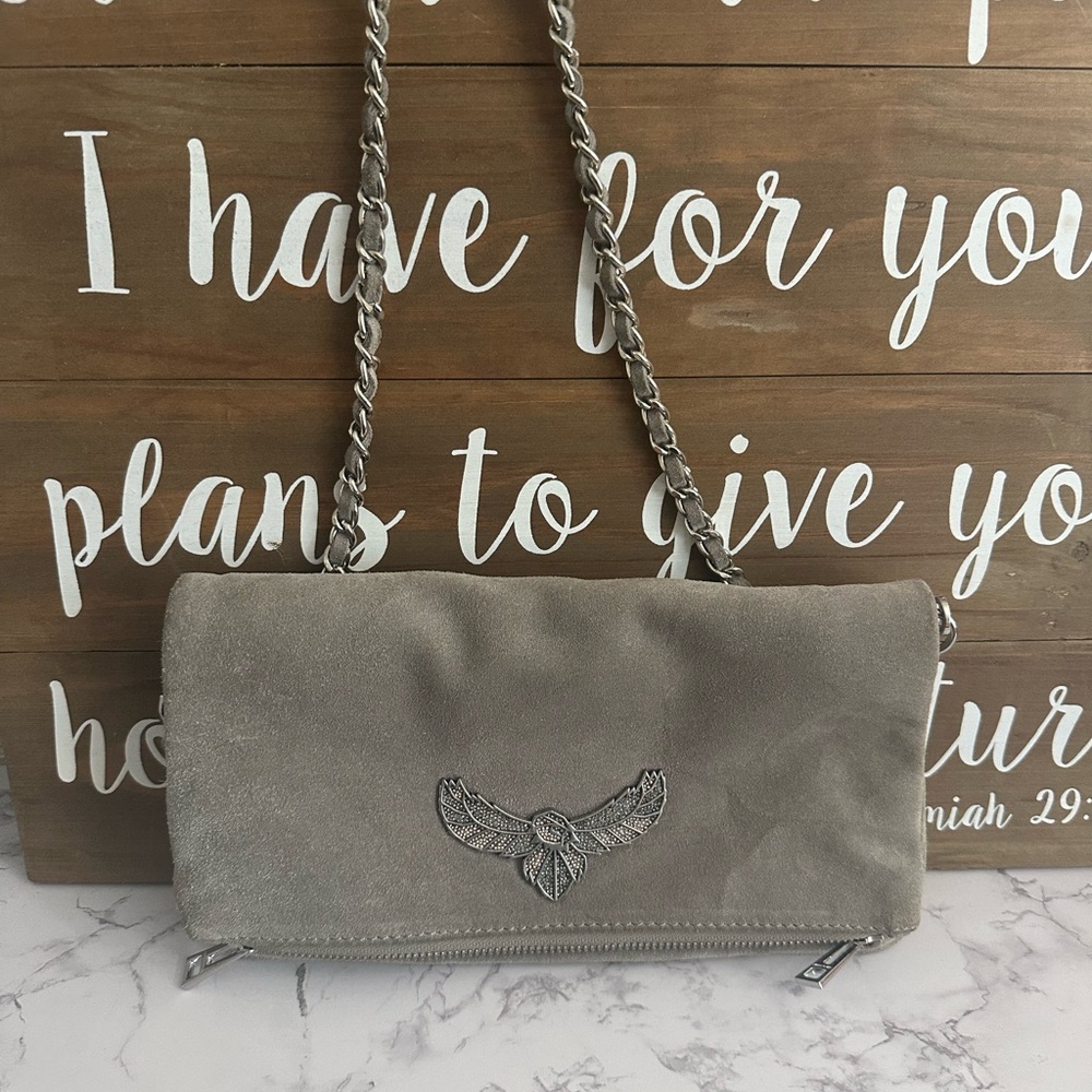 ZADIG & VOLTAIRE  SUEDE BAG